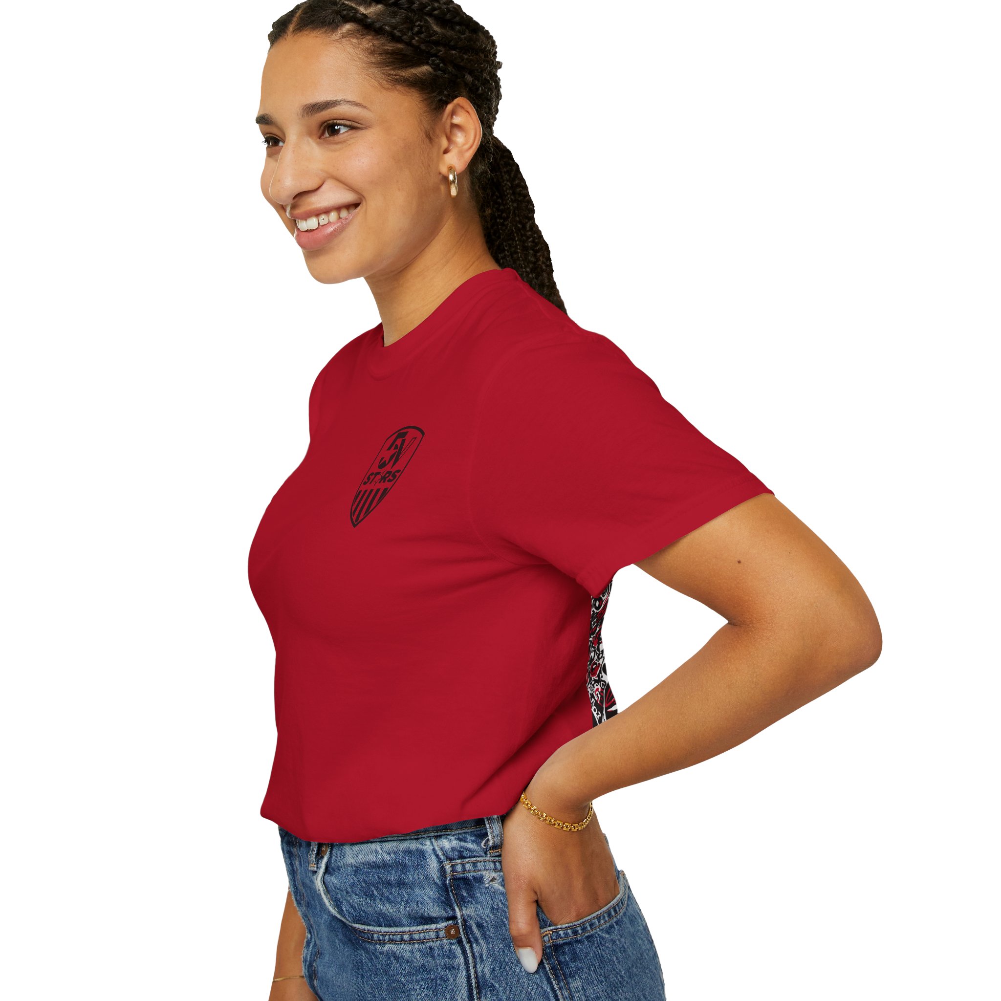 5V STARS Unisex Garment-Dyed T-shirt - Image 8