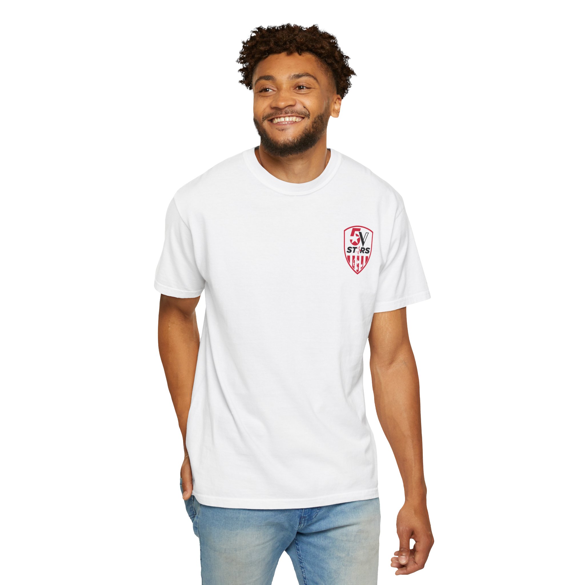5V STARS Unisex Garment-Dyed T-shirt - Image 23