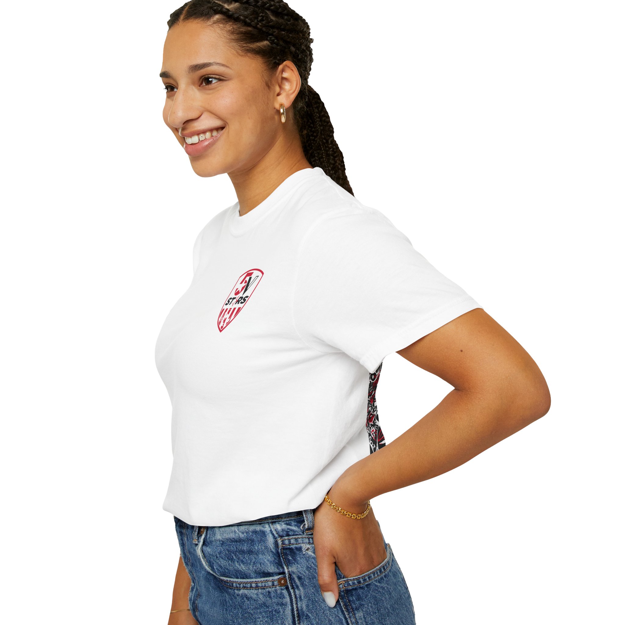 5V STARS Unisex Garment-Dyed T-shirt - Image 21