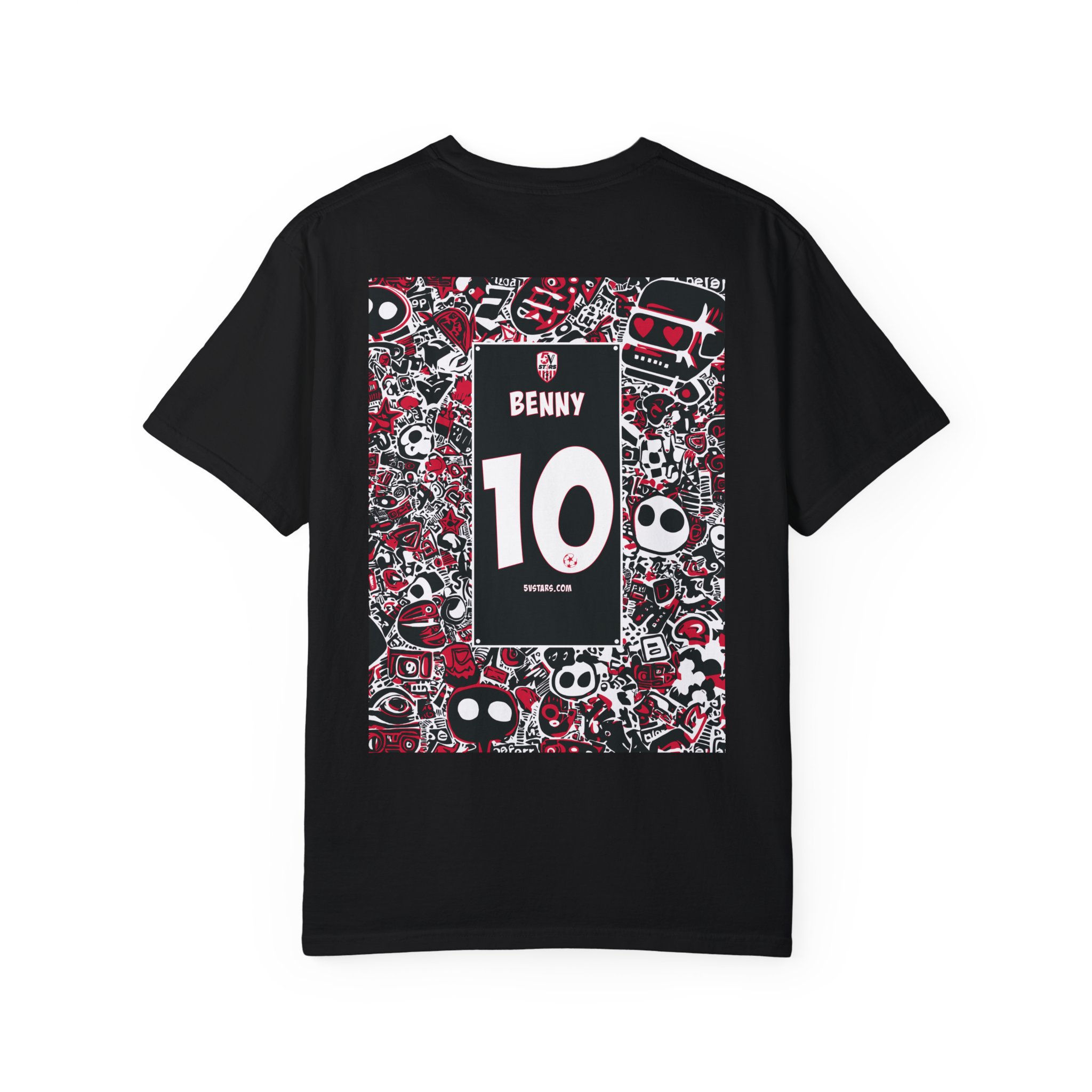 5V STARS Unisex Garment-Dyed T-shirt - Image 28
