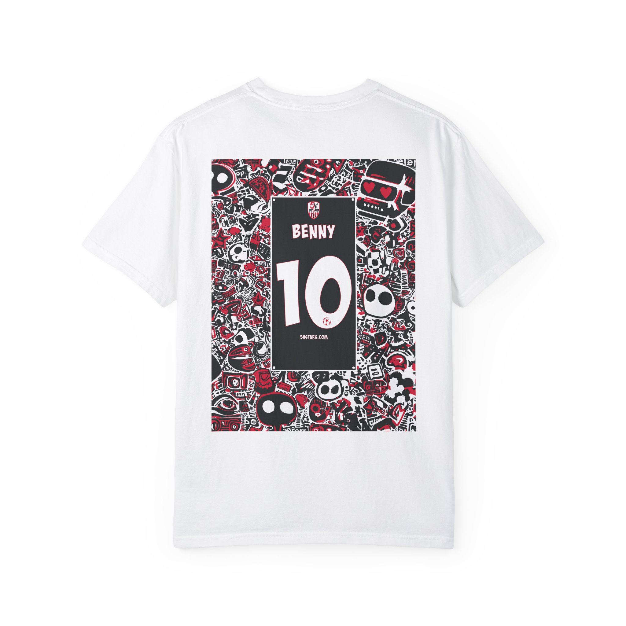 5V STARS Unisex Garment-Dyed T-shirt - Image 15