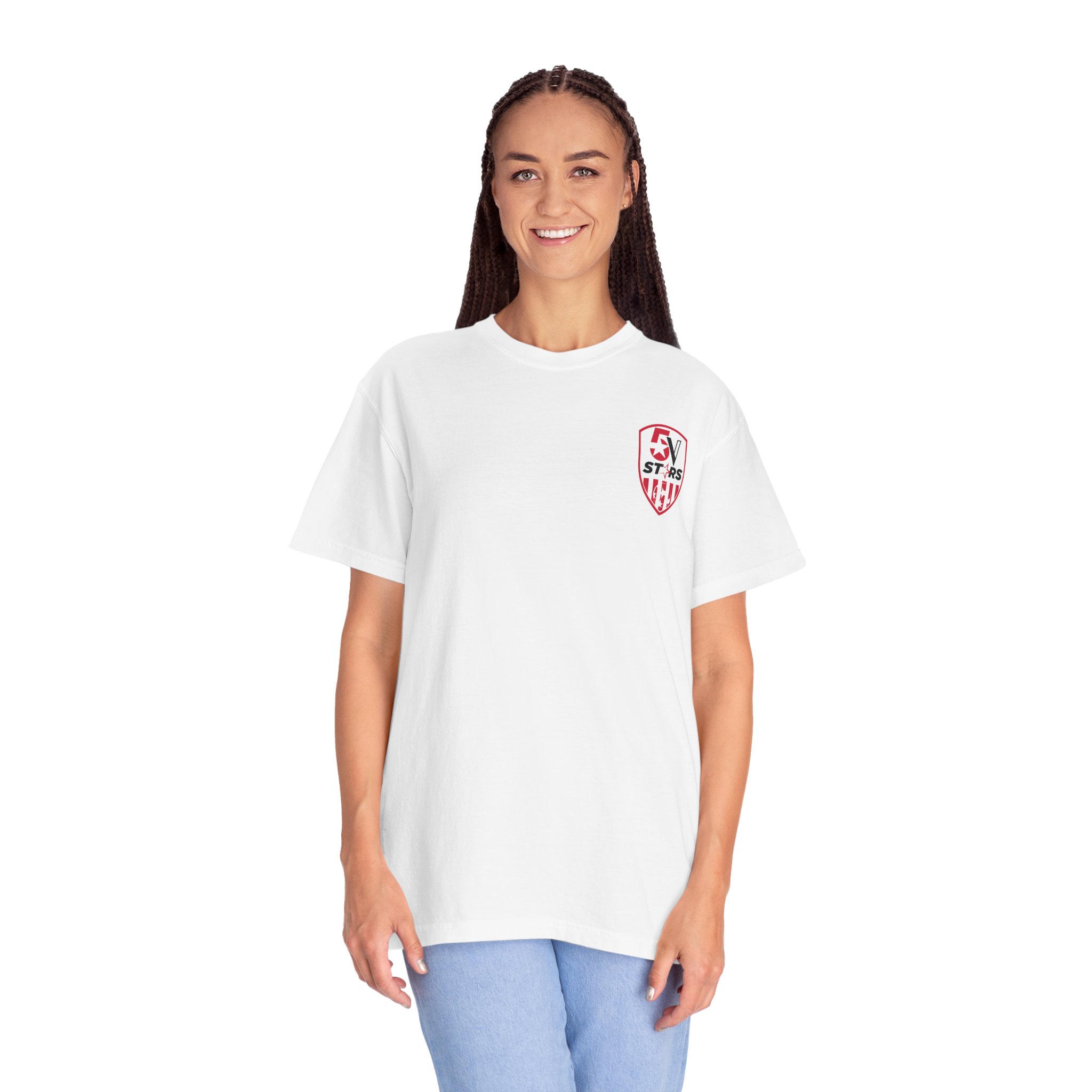 5V STARS Unisex Garment-Dyed T-shirt - Image 18