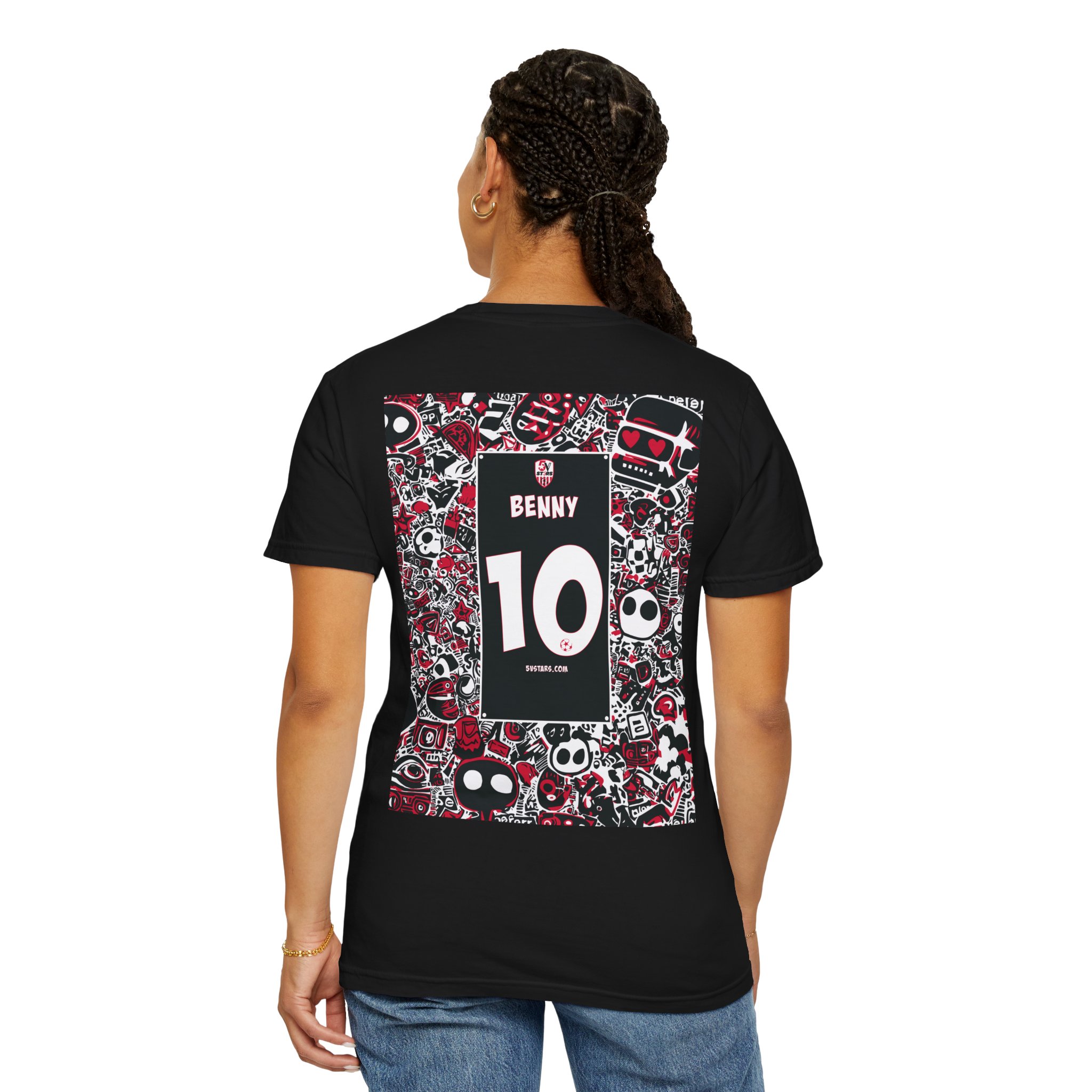 5V STARS Unisex Garment-Dyed T-shirt - Image 33