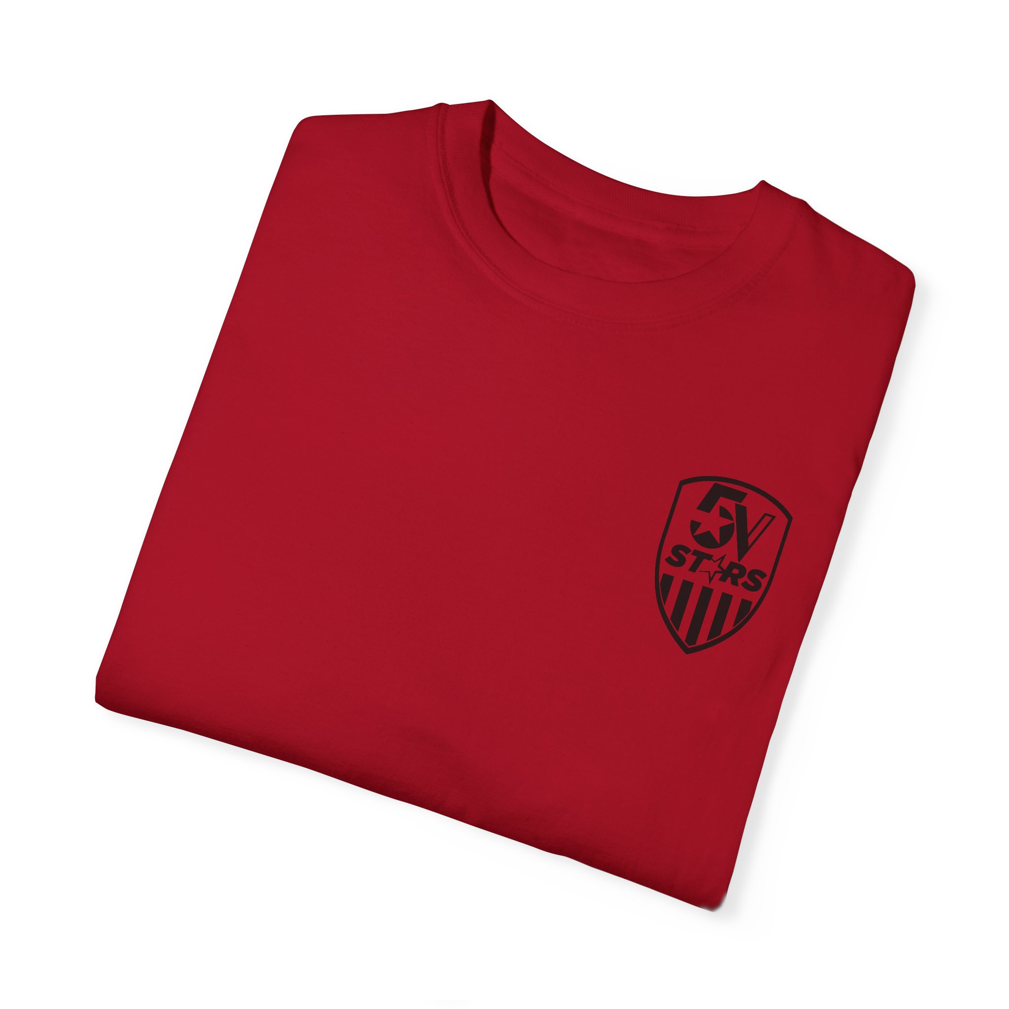 5V STARS Unisex Garment-Dyed T-shirt - Image 3