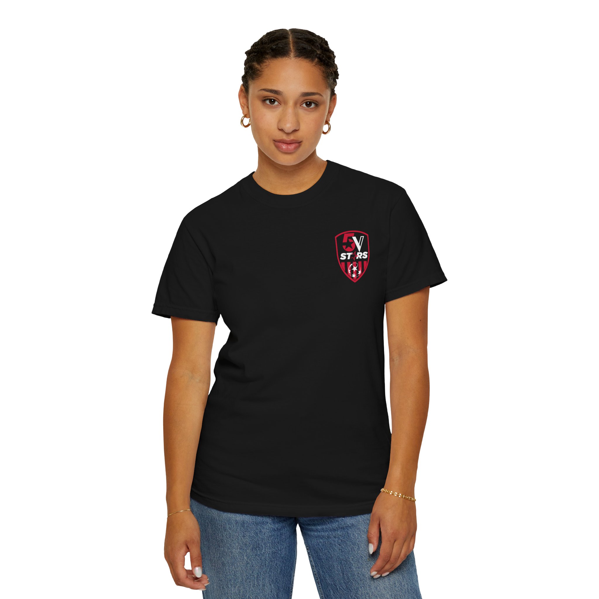 5V STARS Unisex Garment-Dyed T-shirt - Image 32