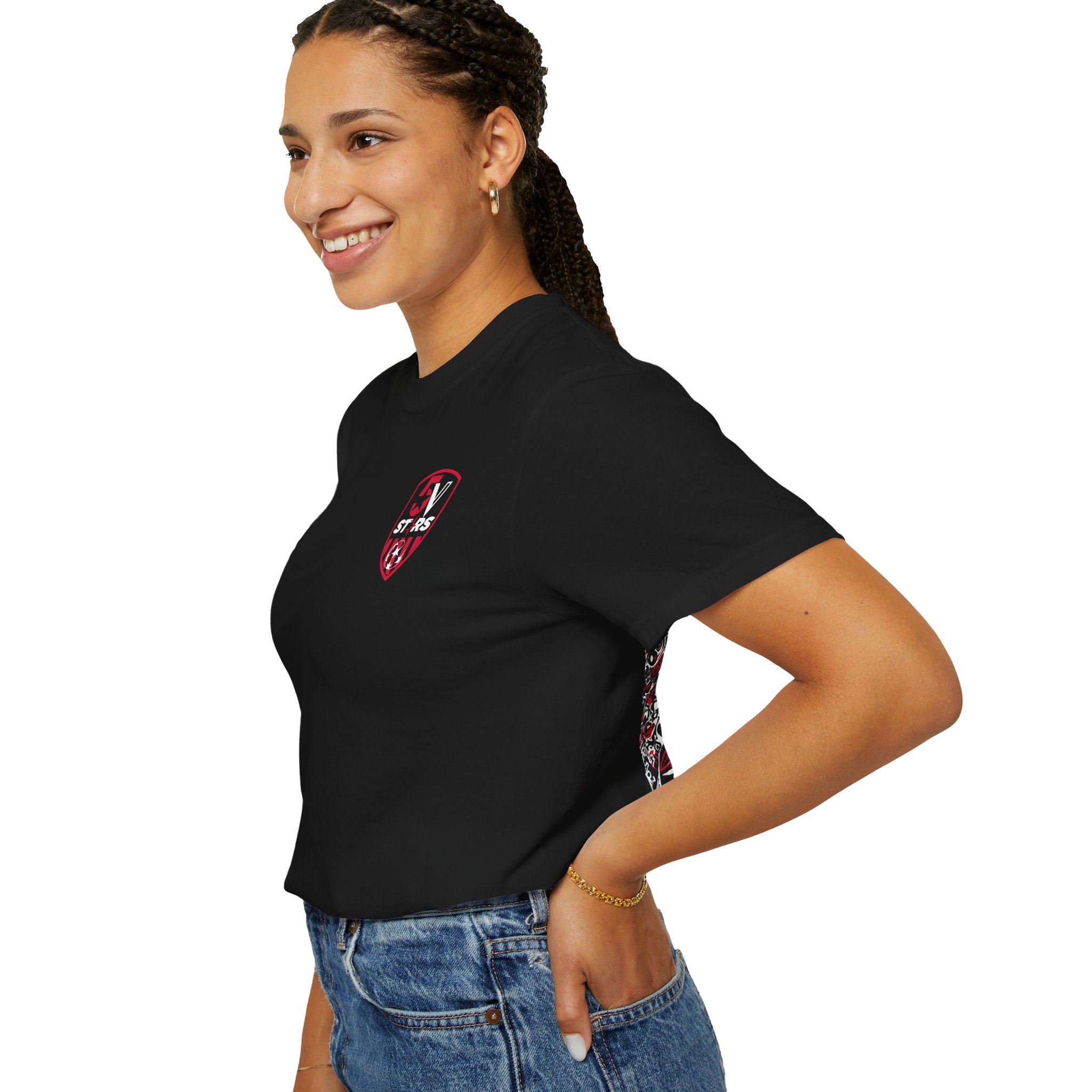 5V STARS Unisex Garment-Dyed T-shirt - Image 34