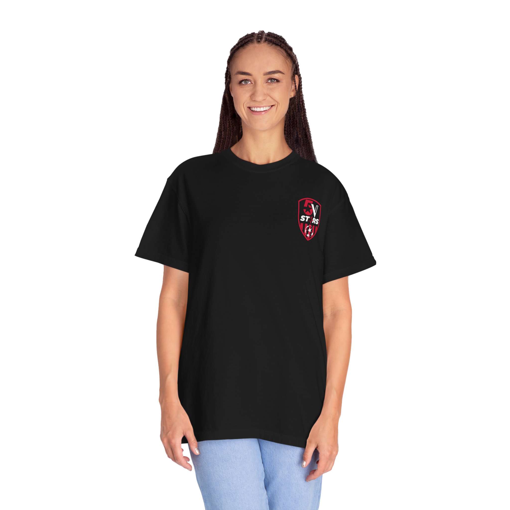 5V STARS Unisex Garment-Dyed T-shirt - Image 31